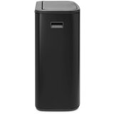 Brabantia Koš za dotik Bo 2 x 30 L. - Matt Black | Shoptok.si