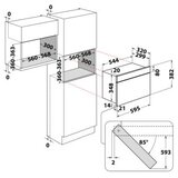 Whirlpool WMN574BXA ugradna mikrotalasna rerna | ePonuda.com