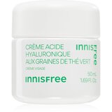 Innisfree Green Tea Seed Hyaluronic Cream vlažilna krema za obraz s pomirjajočim učinkom 50 ml Cene