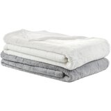 Dieter Knoll krznena odeja 150/200 cm bela | Shoptok.si
