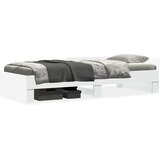  Okvir za krevet bijeli 90x190 cm konstruirano drvo | shoptok.hr