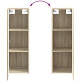  Set namještaja za kupaonicu 2 kom. Hrast sonoma Smeđa 33 x 34.5 x 100 cm | shoptok.hr