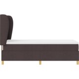 Box Spring Krevet s Madracem Tamnosmeđi 80x200 cm Tkanina | shoptok.hr