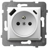  Ospel - Kućna utičnica bez okvira 230V + 1xUSB-A + 1xUSB-C ARIA bela Cene