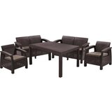 Keter Baštenski set Corfu Fiesta/ Pe-ratan/ braon CU 258945