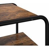  Konzolna stolica Dimljeni hrast 80 x 42,5 x 70 cm | shoptok.hr