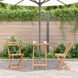  Sklopivi vrtni stol od masivnog bagremovog drva 60 x 75 cm | shoptok.hr
