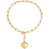 IZMAEL Ogrlica Massive Heart - Zlatna | shoptok.hr