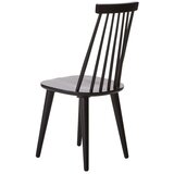 Ellos Home Črni barski stoli v kompletu 2 ks iz masivnega kavčukovca (višina sedeža 45 cm) Jolina – | Shoptok.si
