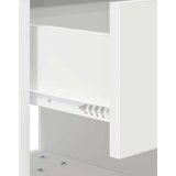  Nočna omarica Bela 40,5 x 40 x 48 cm Konstruiran les, (5000160465) | Shoptok.si