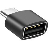 AVIZAR Adapter za MacBook USB C moški na USB 2.0 ženski 480 Mb/s, Črna, (5000220197) | Shoptok.si