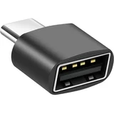 Adapter za MacBook USB C moški na USB 2.0 ženski 480 Mb/s, Črna, (5000220197)