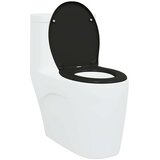  WC daska Crna 47 x 37 x 4 cm Duroplast | Eponuda.com