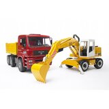 Kamion MAN sa rovokopačem Liebherr 027513 | ePonuda.com