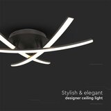  LED plafonska svetiljka LED/20W/230V 3000K crna | Eponuda.com
