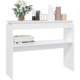  Konzolni stol bijeli 102 x 30 x 80 cm od konstruiranog drva | Shoptok.si