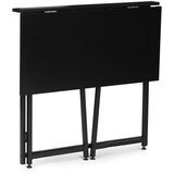 ModernHome sklopivi računalni stol 80 × 45 cm za laptop – crni | shoptok.hr