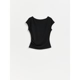 Reserved Bluza s visokim udjelom modalnih vlakana - crno | shoptok.hr