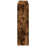  Pregrada/regal za knjige 3 razina hrast 137,5x29x103,5cm drveni | shoptok.hr