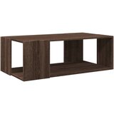 Furnova Klubska mizica rjavi hrast 89,5x48x30 cm inženirski les, (21915132) | Shoptok.si