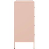  Komoda ružičasta 68 x 39 x 89 cm čelična | Eponuda.com