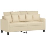  3-dijelni set sofa s jastucima krem od tkanine | shoptok.hr