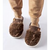 Gemre Brown insulated slippers Lakeland | Shoptok.si