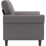  Dvosjed od tkanine siva 120 cm od umjetne kože | Eponuda.com
