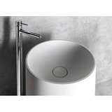Sapho Bijeli okrugao umivaonik od mineralnog kompozita ø 43,5 cm Altona – | shoptok.hr