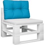  Jastuk za palete kraljevsko svijetloplavi 50x40x12cm od tkanine | shoptok.hr