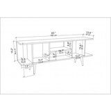 Hanah home tv polica akya white