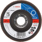 Bosch lamelni brusni disk X551, Expert for Metal Prečnik 115 mm; granulacija 60, kolenasti - 2608606753 | ePonuda.com