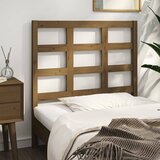  Uzglavlje za krevet boja meda 105,5x4x100 cm masivna borovina | shoptok.hr