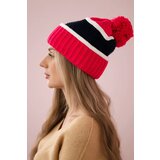Kesi Women's cap Kinga K297 pink neon + navy blue | shoptok.hr