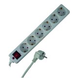 TIMMLUX podaljšek s prenapetostno zaščito 6 vtičnic s stikalom uoc 3 kv, up 1,8 kv 16A 250V 3x1,5mm2 1,4m | Shoptok.si
