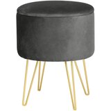 AKORD ODPRTJE PUFA LILIJA GRAFIT, (21714140) | Shoptok.si