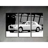 Ručno slikane slike na platnu na platnu POP Art BENTLEY 3-dijelna () | shoptok.hr