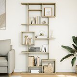 vidaXL Knjižna omara sonoma hrast 92x29x188 cm inženirski les | Shoptok.si