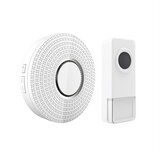  Komplet 2x bežična zvona za utičnicu 230V/1xA23 IP55, bela | Eponuda.com