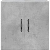  Zidni ormarić boja betona 60 x 31 x 60 cm od konstruiranog drva Siva | shoptok.hr