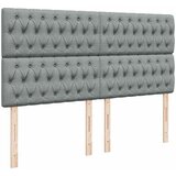  Krevet s oprugama i madracem svjetlosivi 180x200 cm od tkanine | shoptok.hr