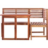 Bistro 2-dijelni bistro set od masivnog bagremovog drva | shoptok.hr