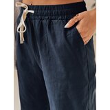 DStreet Spodnie damskie casualowe wide leg BOHO DAY granatowe | Shoptok.si