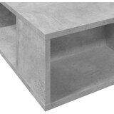  Posteljni okvir betonsko siv 200x200 cm inženirski les | Shoptok.si