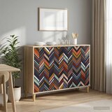  Kreveta OMMEN Sonoma 102 x 33 x 75 cm Konstruirano drvo | shoptok.hr