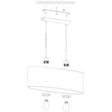 Eglo 31579 - Luster na sajli PASTERI 2xE27/60W/230V Slike