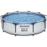 Bestway Max bazen za dvorište sa čeličnim ramom 305x76cm 56406 | ePonuda.com