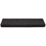  Prostirke za stepenice samoljepljive 10 kom 65x21x4 cm crne pravokutne rubove | shoptok.hr