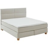 Beldomo - Sleep POSTELJA BOXSPRING 200 cm x 180 cm , tekstil bež | Shoptok.si