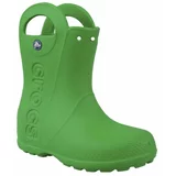 Crocs škornji za dež HANDLE IT RAIN BOOT KIDS Zelena